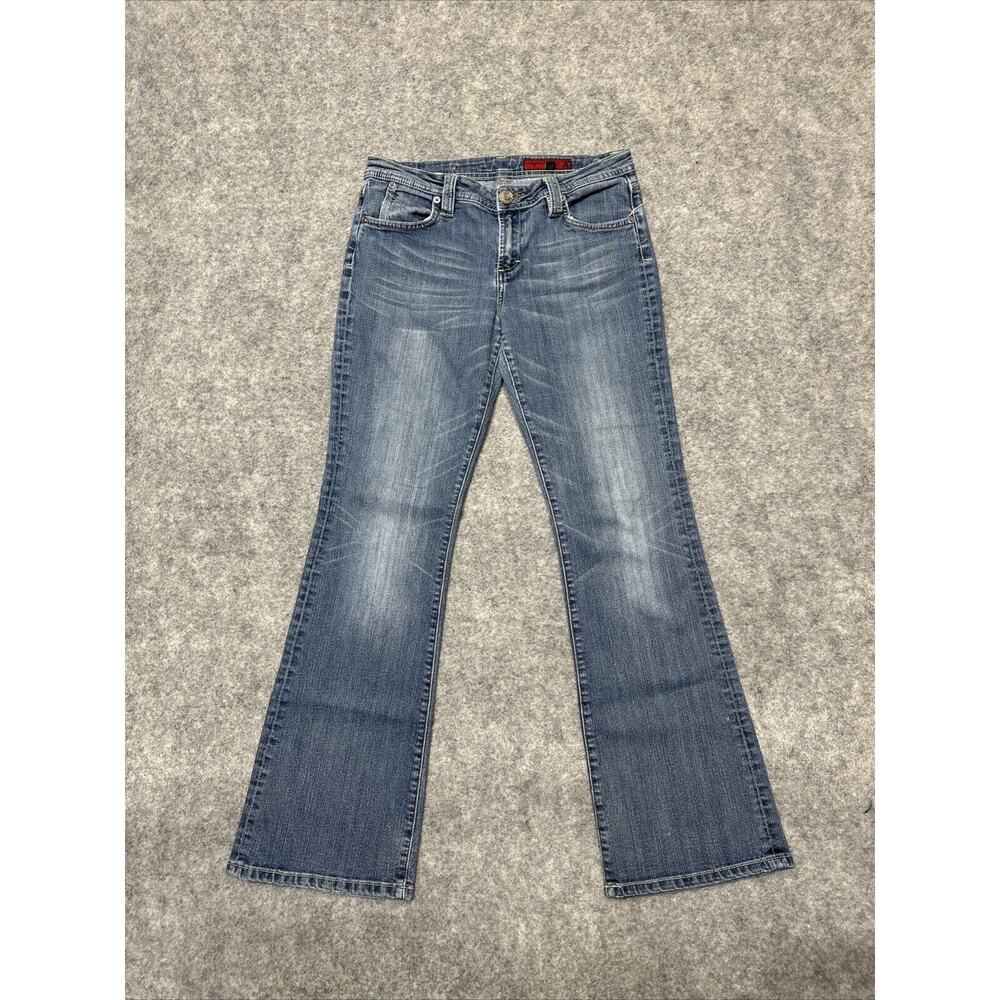 Vintage Vigoss Women's Bootcut Jeans Size 9/10 Blue Medium‎ Wash Denim